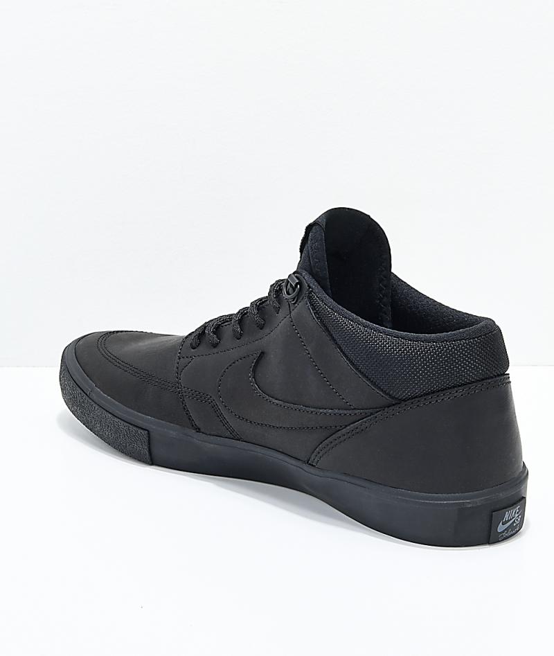 Mens Black Skate Shoes - Nike SB 