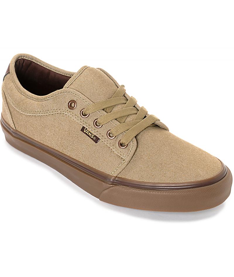 Mens Brown Skate Shoes - Vans Chukka 
