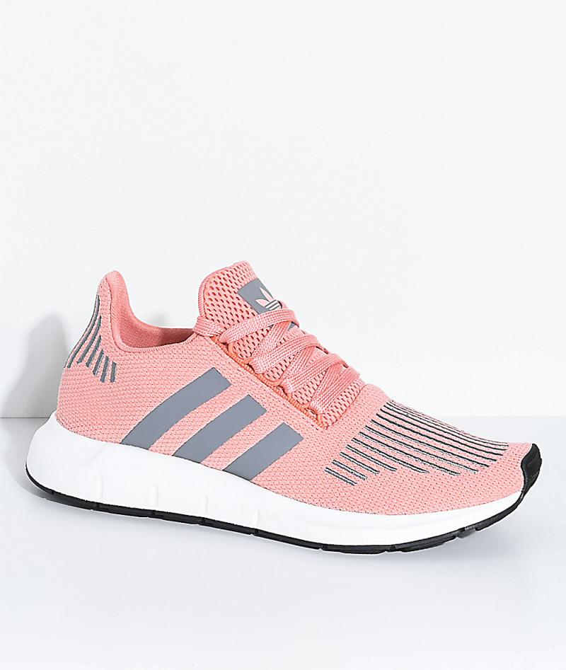 Womens Pink Runners - Adidas Swift Run 